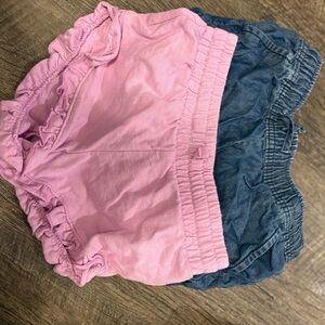 Jumping Beans Pink and Blue Shorts Set